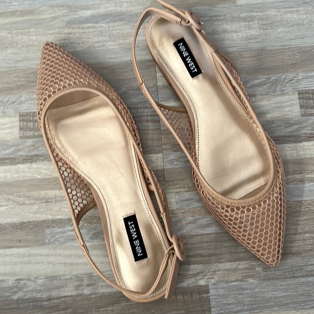 Nine West Mesh Ballet Flat